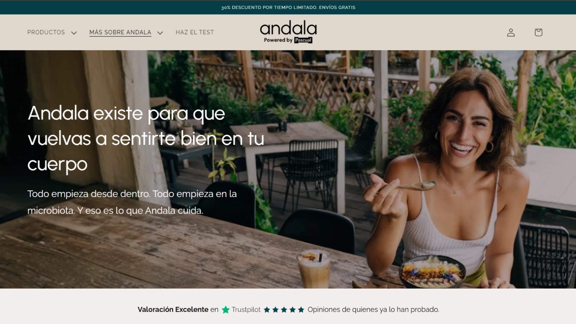 Andala - Productos para la microbiota