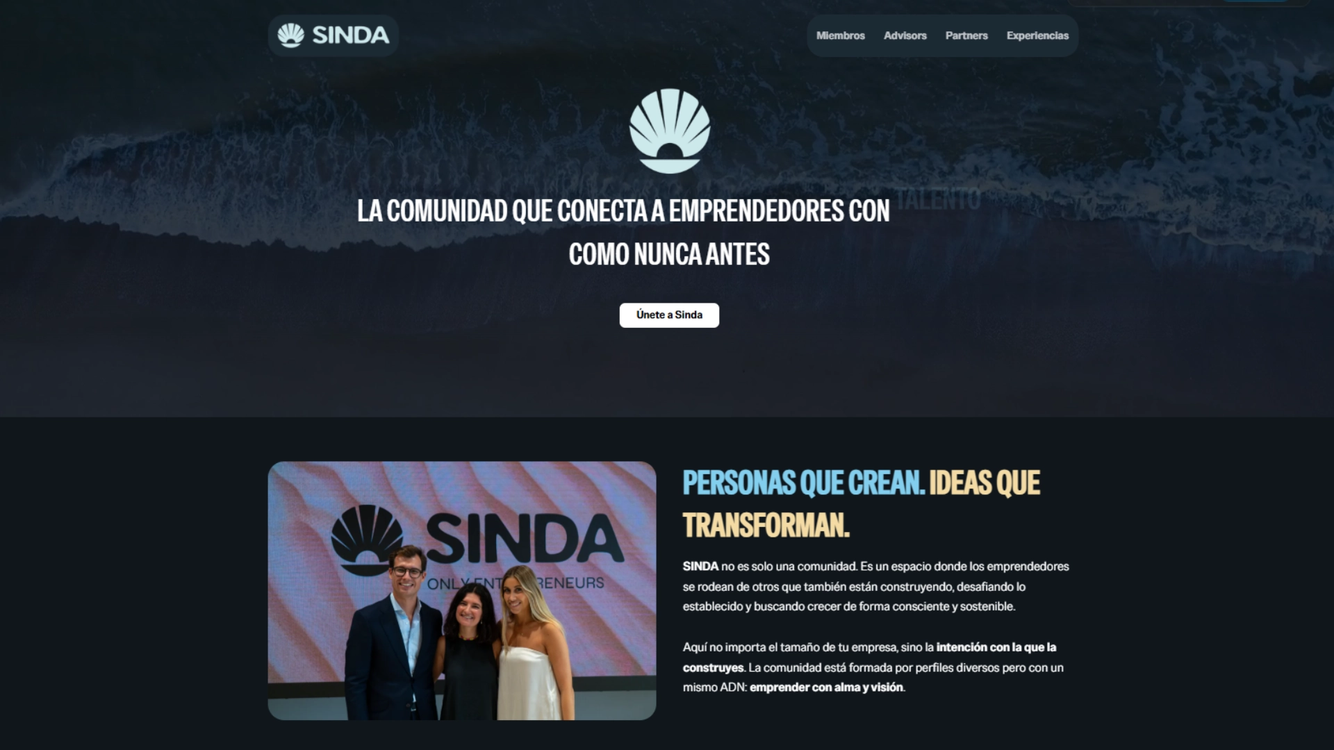 Sinda - Comunidad privada de emprendedores