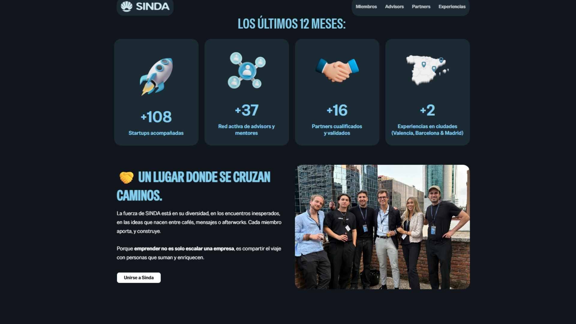 Sinda - Comunidad privada de emprendedores